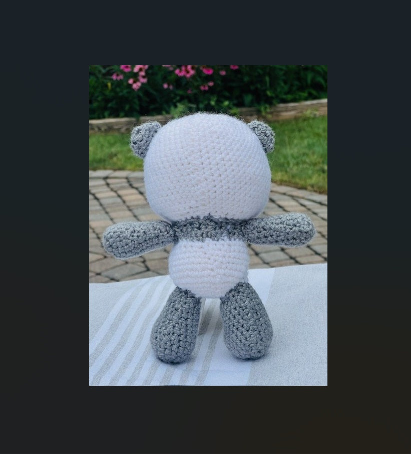 Marshmallow the Panda (handmade-crochet)