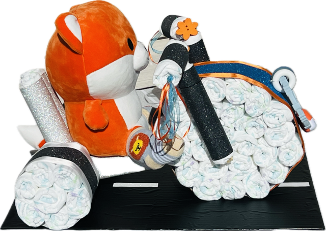 Foxy Baby Diaper Big Wheels