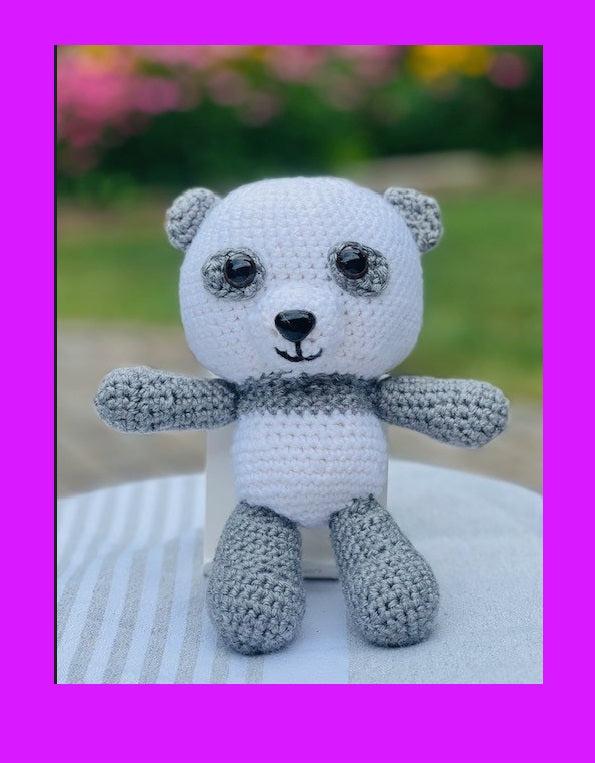 Marshmallow the Panda (handmade-crochet)